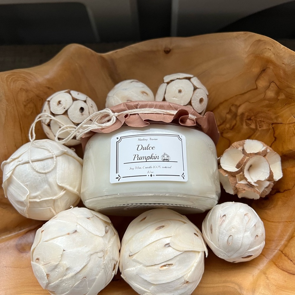 Dulce Pumpkin Soy Wax Candle 10oz